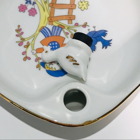 FD Chauvigny 1950s Porcelain Baby Warming Dish - Picture 5 of 10